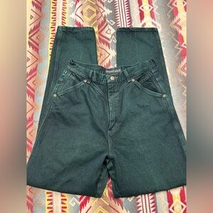 Wrangler Women's High Rise Dark Green Jeans